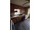 Kitchen with wood cabinets and vintage appliances at 206 Palmetto St, Moncks Corner, SC 29461