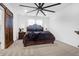 Cozy bedroom with a rustic barn door and comfortable furnishings at 352 Herty Park Dr, Moncks Corner, SC 29461