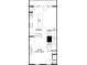 First floor plan with kitchen, living room and powder room at 352 Herty Park Dr, Moncks Corner, SC 29461