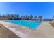 Community lap pool with lounge areas and gazebos at 352 Herty Park Dr, Moncks Corner, SC 29461