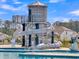 Pine Hills community waterpark features a large pool and a water slide at 133 Ivory Shadow Rd, Summerville, SC 29486