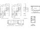 Floor plan showing various options for a new home at 219 Darby Meadow Ln, Ridgeville, SC 29472