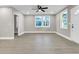 Spacious living room with neutral walls and vinyl plank flooring at 2208 Bailey Dr, North Charleston, SC 29405