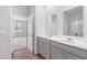 Bathroom with double vanity, and separate shower at 252 Watersglen Way, Summerville, SC 29486