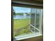 Scenic view of a lake with a fountain from the home's window at 506 Tranquil Waters Way, Summerville, SC 29486