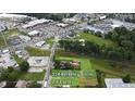 Aerial view showing property location near North Main Street and nearby businesses at 114 Berkeley Cir, Summerville, SC 29483