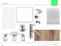 Bathroom 2 features a vanity, shower, and updated light fixture at 301 Flowering Peach # 203, Charleston, SC 29414