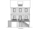 House elevation plan showcasing two-story design at 1075 Capersview Ct, Awendaw, SC 29429