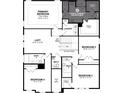 Second floor plan featuring a primary bedroom, laundry, and three additional bedrooms at 5000 Winding Grove Ln, Moncks Corner, SC 29461