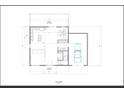 First floor plan showcasing kitchen, living room, and garage at 1613 Suffolk Dr, Moncks Corner, SC 29461