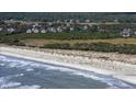 Beachfront property with homes and lush vegetation at 2221 Oyster Catcher Ct, Seabrook Island, SC 29455