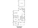 First floor plan showing kitchen, dining room, Gathering room, and garage at 3 Trailhead Ln, Awendaw, SC 29429