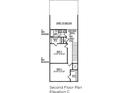 Second floor plan showing two bedrooms, two baths, and walk-in closets at 152 Cantona Dr, Summerville, SC 29483