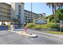 Gated entrance to The Charleston Oceanfront Villas at 201 W Arctic Ave # 421, Folly Beach, SC 29439