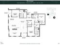 Two-bedroom, three-bath condo floor plan with balcony at 609 King St # 730, Charleston, SC 29403