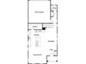 Two-story home floor plan featuring a 2-bay garage, kitchen, and spacious owner's suite at 3104 Sandy Pearl Way, Mount Pleasant, SC 29466