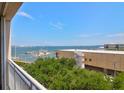 View from balcony showcasing the waterfront and cityscape at 330 Concord St # 5 A, Charleston, SC 29401
