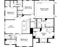 Upstairs layout includes bedrooms, loft, laundry, and bathrooms at 1400 Dahlia Rd, Mount Pleasant, SC 29464