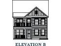 House elevation plan with two-story design and dormers at 130 Cantona Dr, Summerville, SC 29483