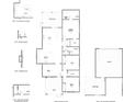 One-story floor plan featuring open layout and optional features at 408 Swaying Pine Ln, Summerville, SC 29486