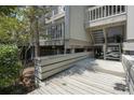 Elevated building with wooden walkways and stairs at 1647 Live Oak Park, Seabrook Island, SC 29455