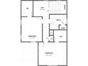 Second floor plan with two bedrooms, loft, and full bathroom at 450 Ripple Park Dr, Summerville, SC 29486