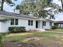 Recently updated white brick ranch house at 201 Josie Dr, Walterboro, SC 29488