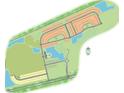 Community map highlighting lot numbers and amenities at 5536 Bowmore Blvd, Ravenel, SC 29470