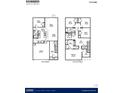 Two-story home floor plan, showing five bedrooms and two and a half bathrooms at 357 Willows Crescent Dr, Moncks Corner, SC 29461