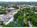 Aerial view of property near businesses and roads at 1717 Pinecrest Rd, Charleston, SC 29407