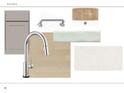 Modern kitchen design with light wood cabinets and quartz countertops at 420 Carolina Cherry Ct # 204, Charleston, SC 29414
