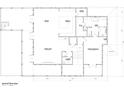 Second floor plan features open layout, Primary bedroom, and kitchen at 3703 Hartnett Blvd, Isle of Palms, SC 29451