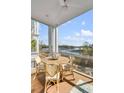 Relaxing screened porch overlooking serene waterway views at 9844 Haven Loop, Johns Island, SC 29455