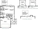 First floor plan featuring open concept layout at 173 Cantona Dr, Summerville, SC 29483