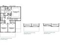 Second floor plan with Primary suite and two additional bedrooms at 173 Cantona Dr, Summerville, SC 29483