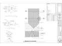 Structural plan showing shed roof framing details and typical ridge connection at 4621 Durant Ave, North Charleston, SC 29405
