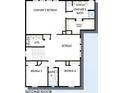 Second floor plan featuring owner's retreat, bedrooms, and bathrooms at 2253 Norwood Oaks Dr, Mount Pleasant, SC 29466