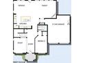 First floor plan showing kitchen, Gathering room, dining area, and two-car garage at 2253 Norwood Oaks Dr, Mount Pleasant, SC 29466