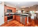 Spacious kitchen with stainless steel appliances at 2821 Pottinger Dr, Johns Island, SC 29455