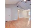 Open living area with hardwood floors and high ceilings at 4505 Outwood Dr, Ladson, SC 29456