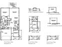 First floor plan showcasing a spacious layout with island kitchen, dining room and Primary suite at 176 Cantona Dr, Summerville, SC 29483