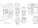 Two-story home floor plan with 5 bedrooms and 3.5 bathrooms at 501 Eagle View Dr, Moncks Corner, SC 29461