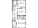 Second floor features owner's retreat, two bedrooms, and bath at 331 Trailmore Ln, Summerville, SC 29486