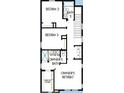 Upper floor has two bedrooms, two bathrooms, and an owner's retreat at 343 Trailmore Ln, Summerville, SC 29486