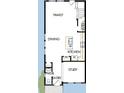 First floor plan showing kitchen, dining, Gathering room, and study at 341 Trailmore Ln, Summerville, SC 29486