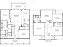 Two-story home floor plan with 4 bedrooms at 3881 Summerton St, Mount Pleasant, SC 29466