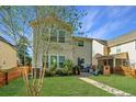 Large backyard with a shed and playground at 4966 Ballantine Drive, Summerville, SC 29485