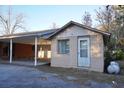 Small block building attached to carport at 150 M L King Blvd, Saint Stephen, SC 29479
