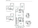 Detailed floor plans of a home with various optional features at 129 Cantona Dr, Summerville, SC 29483
