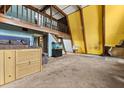 Large bedroom with a loft and an aquarium at 1269 College Park Rd, Summerville, SC 29486